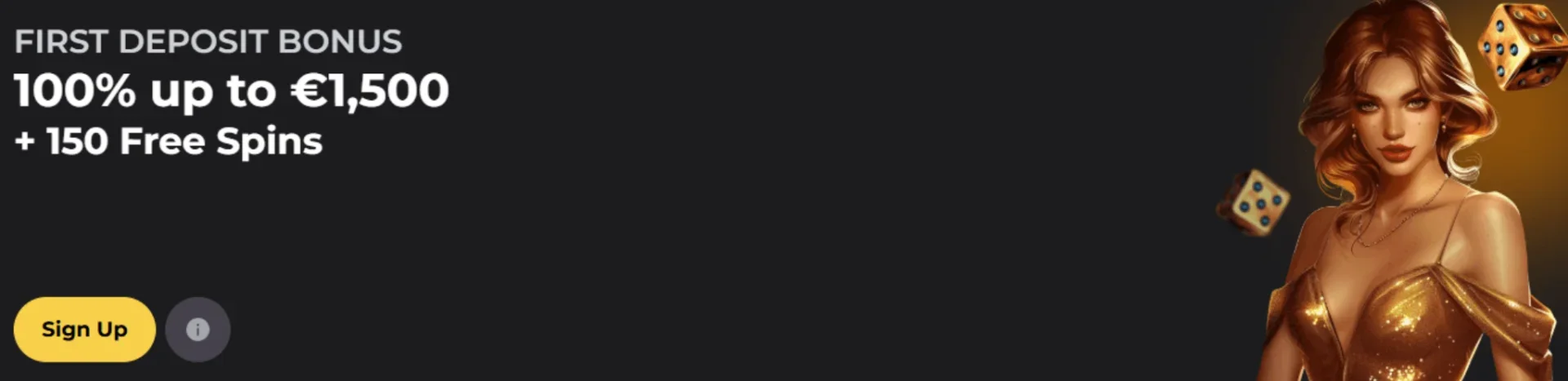 first deposit bonus