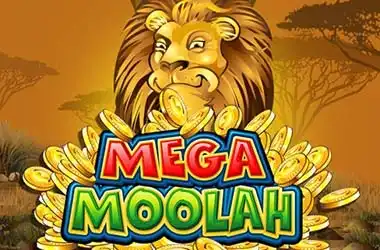 Mega Moolah progressive jackpot slot at Vipzino with millionaire-making potential