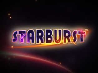 Starburst slot game at Vipzino featuring cosmic adventure with expanding wilds